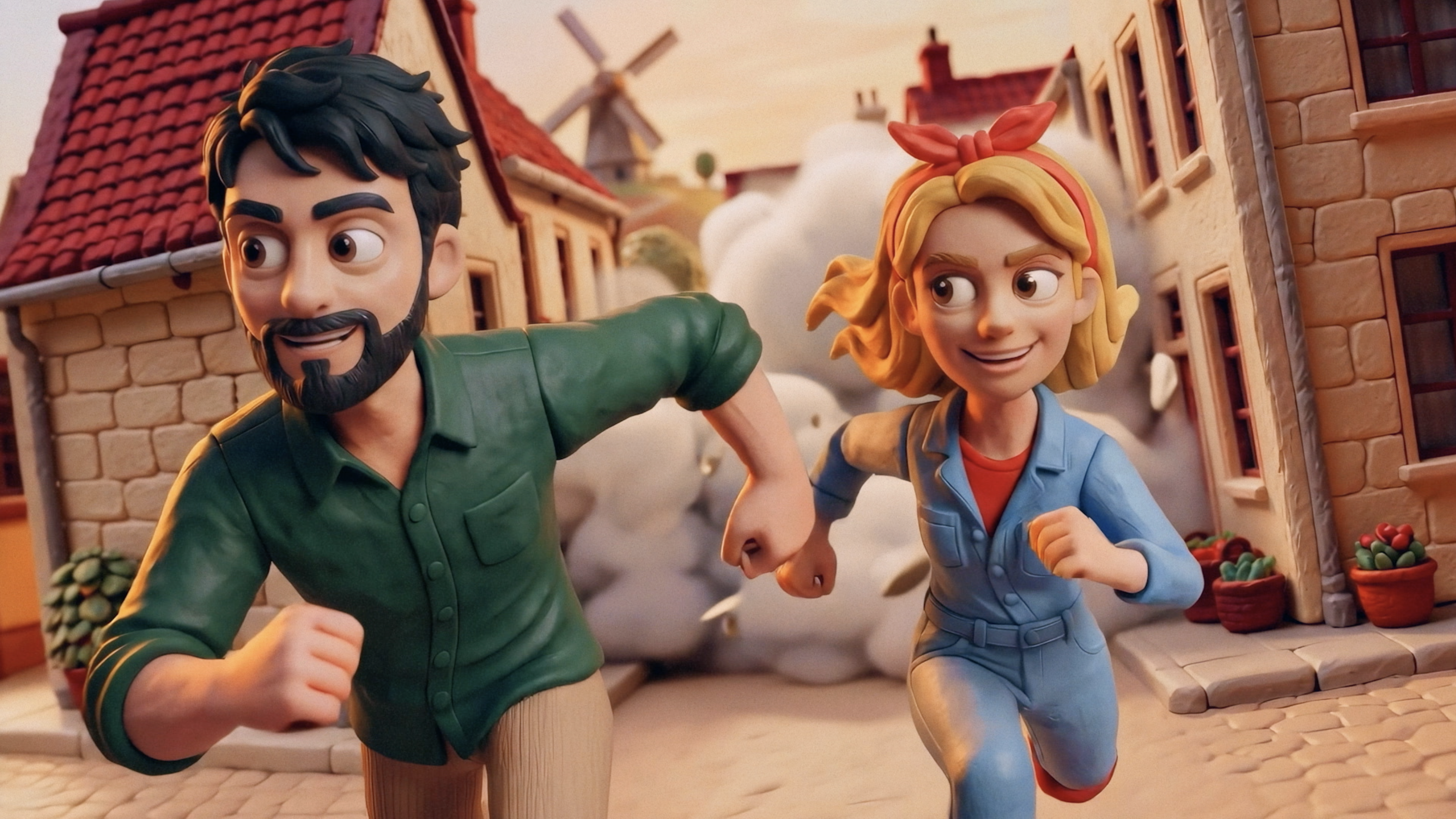 Kadr nowego spotu reklamowego UniCredit